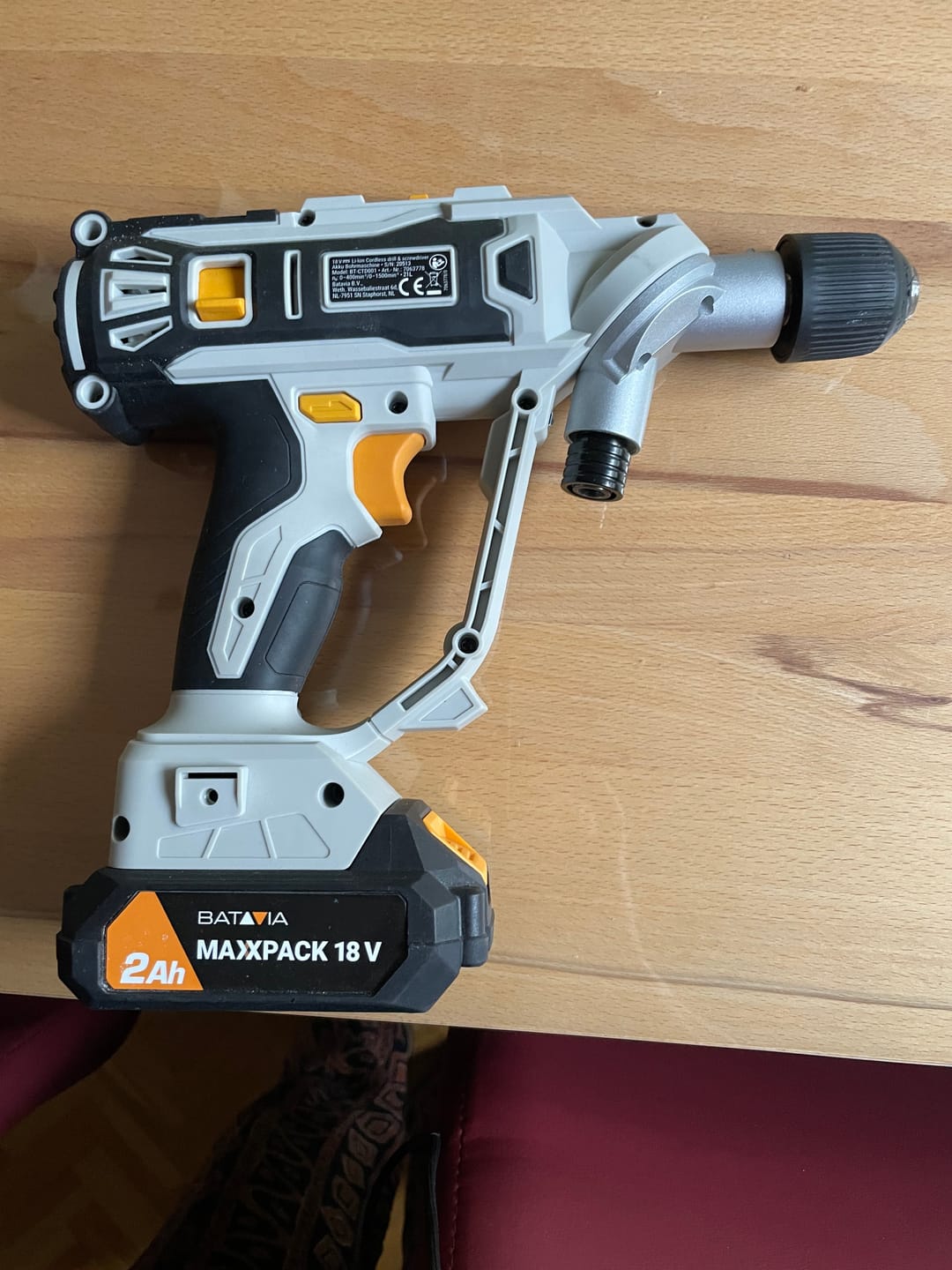 Customer photo review of 18V Twin Drill Cordless Drill Driver