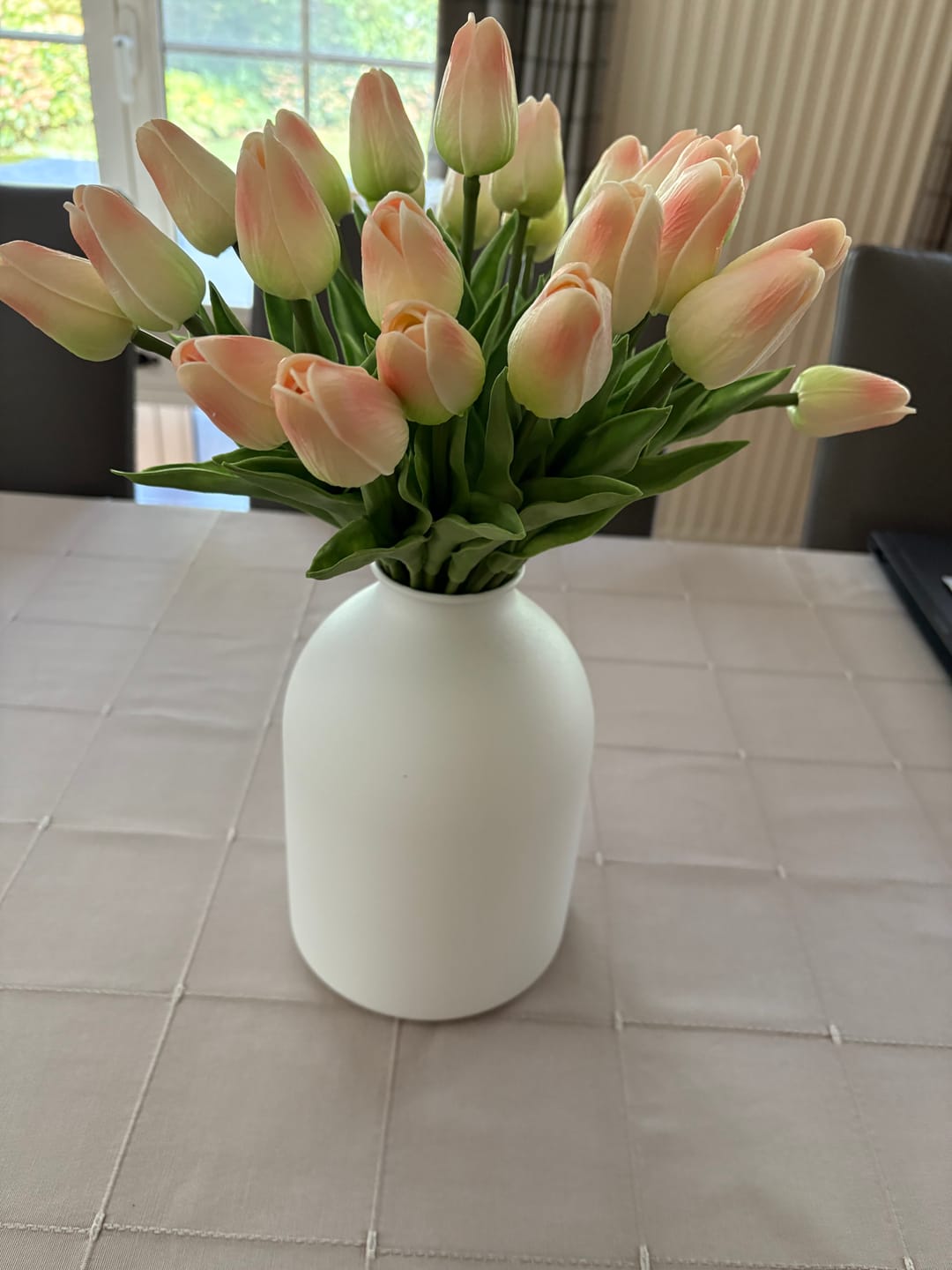 Customer photo review of Casa vaas - Mat wit