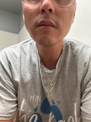 Customer photo review of CROSS CHAIN | Silver