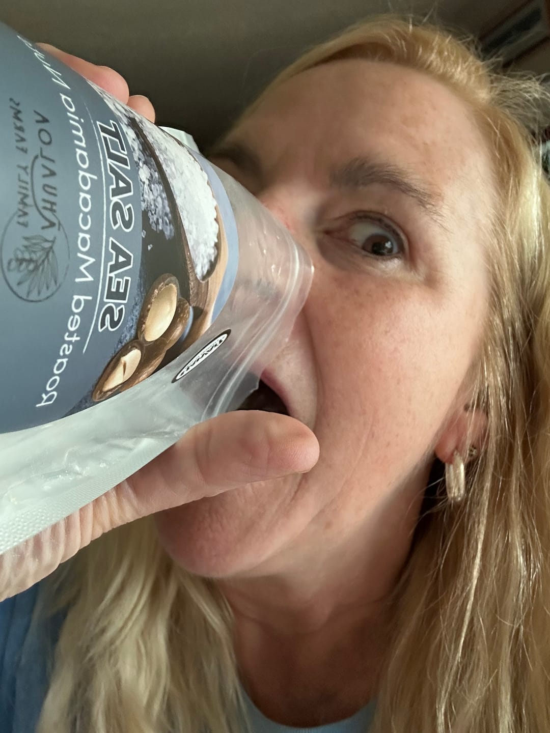 Customer photo review of Sea Salt Macadamia Nuts