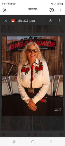 Customer photo review of Rose Rodeo Quincy Shirt
