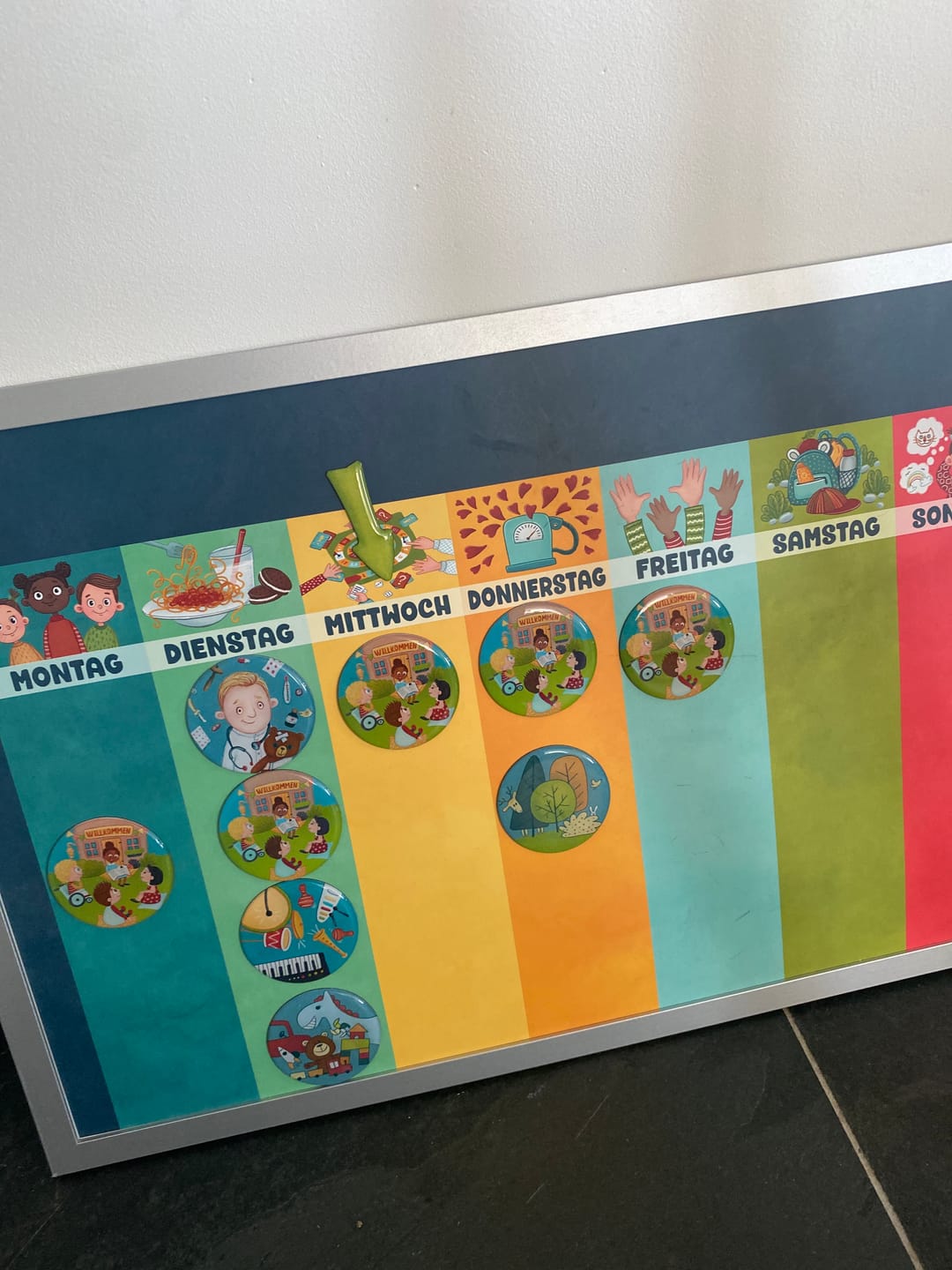 Customer photo review of Routine- und Wochenplan für Kinder