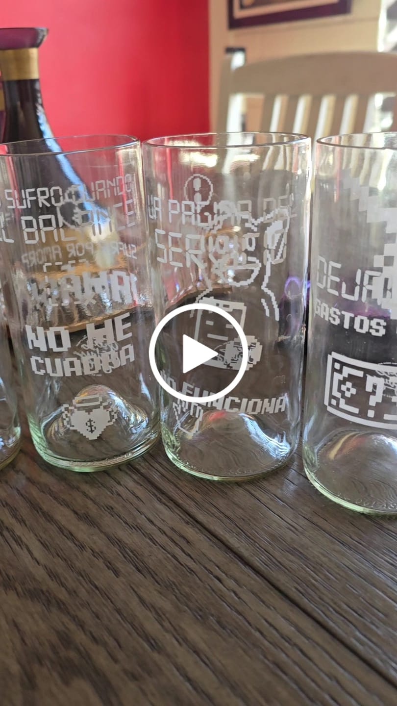 Customer video review of Contadores - Juego de 6 Vasos - 500 ml
