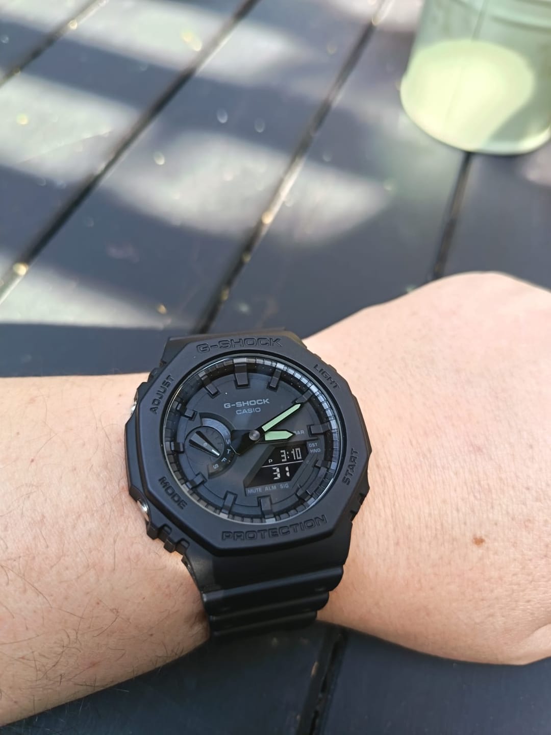 Customer photo review of Reloj Casio G-Shock Royal Oak "Casioak" GA-2100-1A1JF JDM Made in Japan