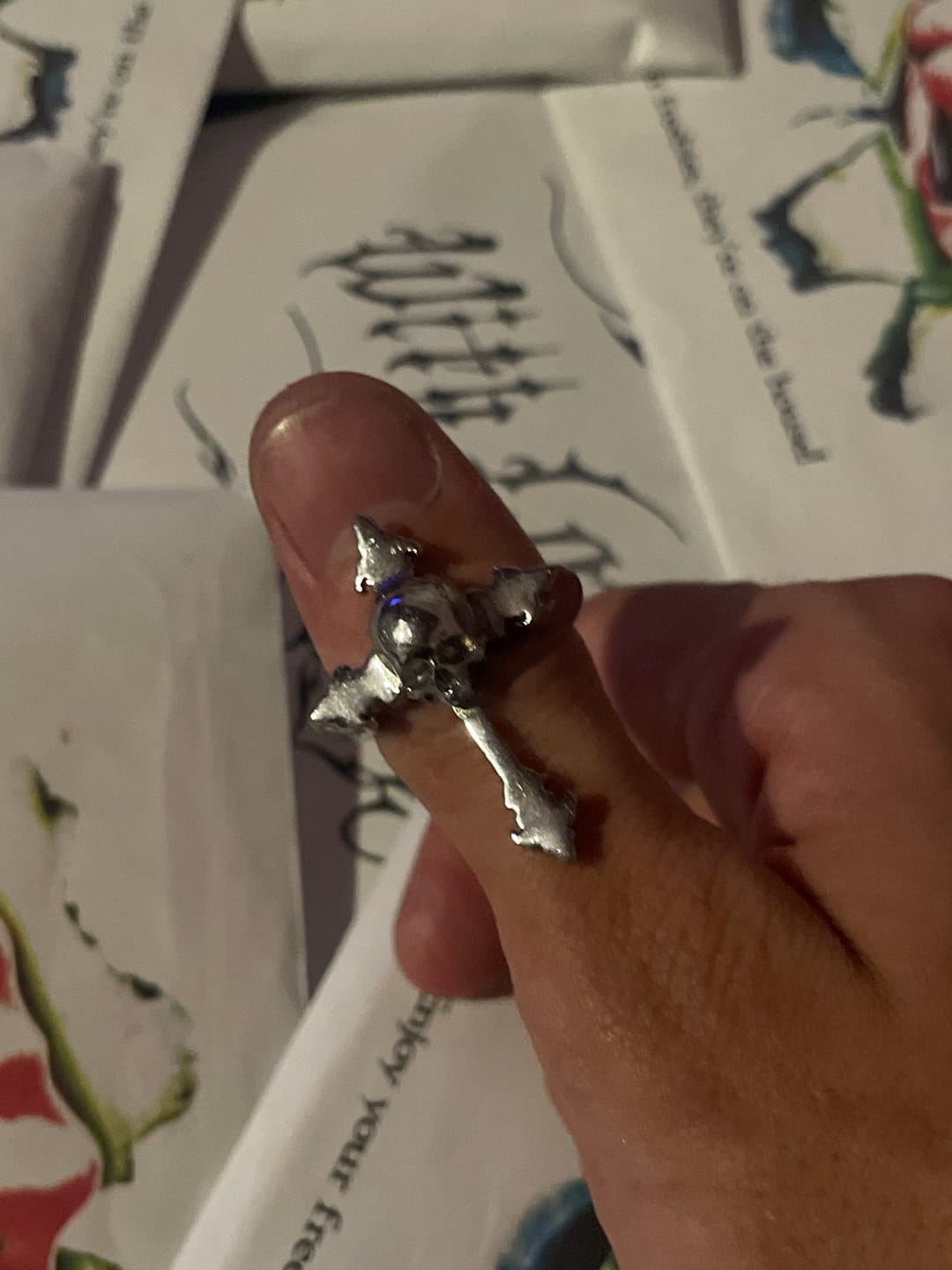 Customer photo review of DOWN YOUR THROAT RING