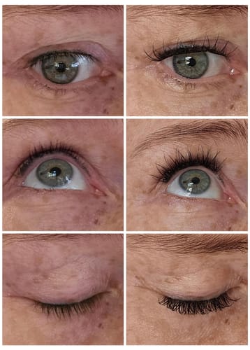 Customer photo review of Secret Lash Kit