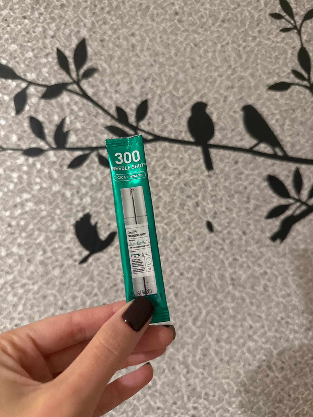 Customer photo review of Intensīvs serums-būsteris ar mikroadatām VT Cosmetics Reedle Shot 300