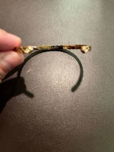 Customer photo review of CRUSH BRACELET OPEN CUFF 2 DIAMOND