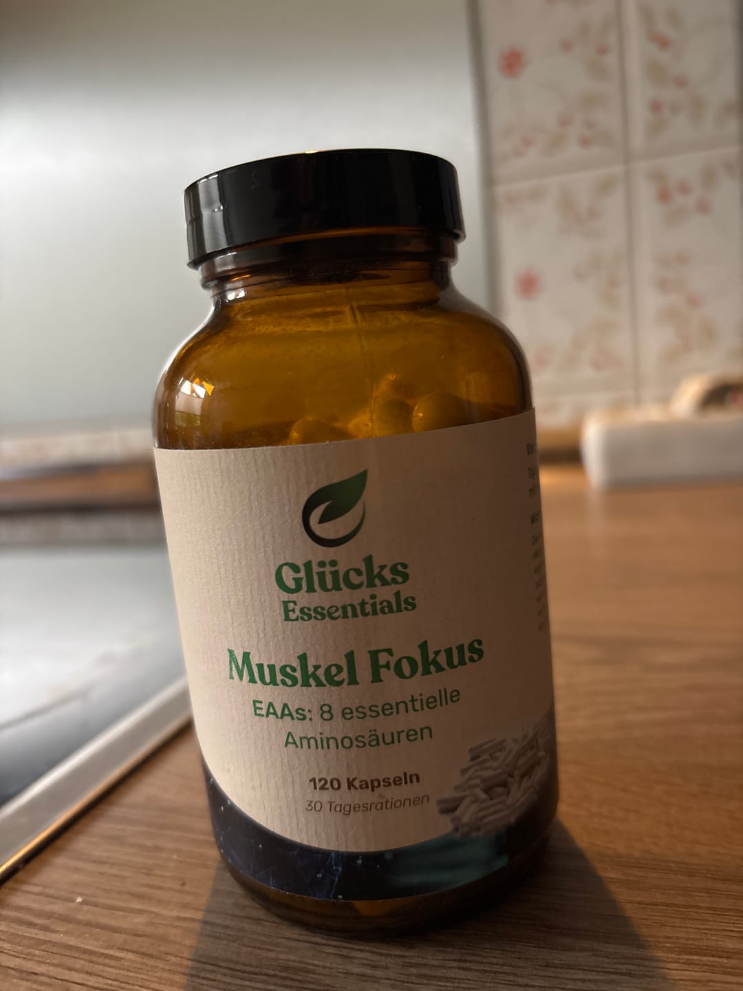 Customer photo review of Muskel Fokus - EAAs essentielle Aminosäuren - 120 Stück
