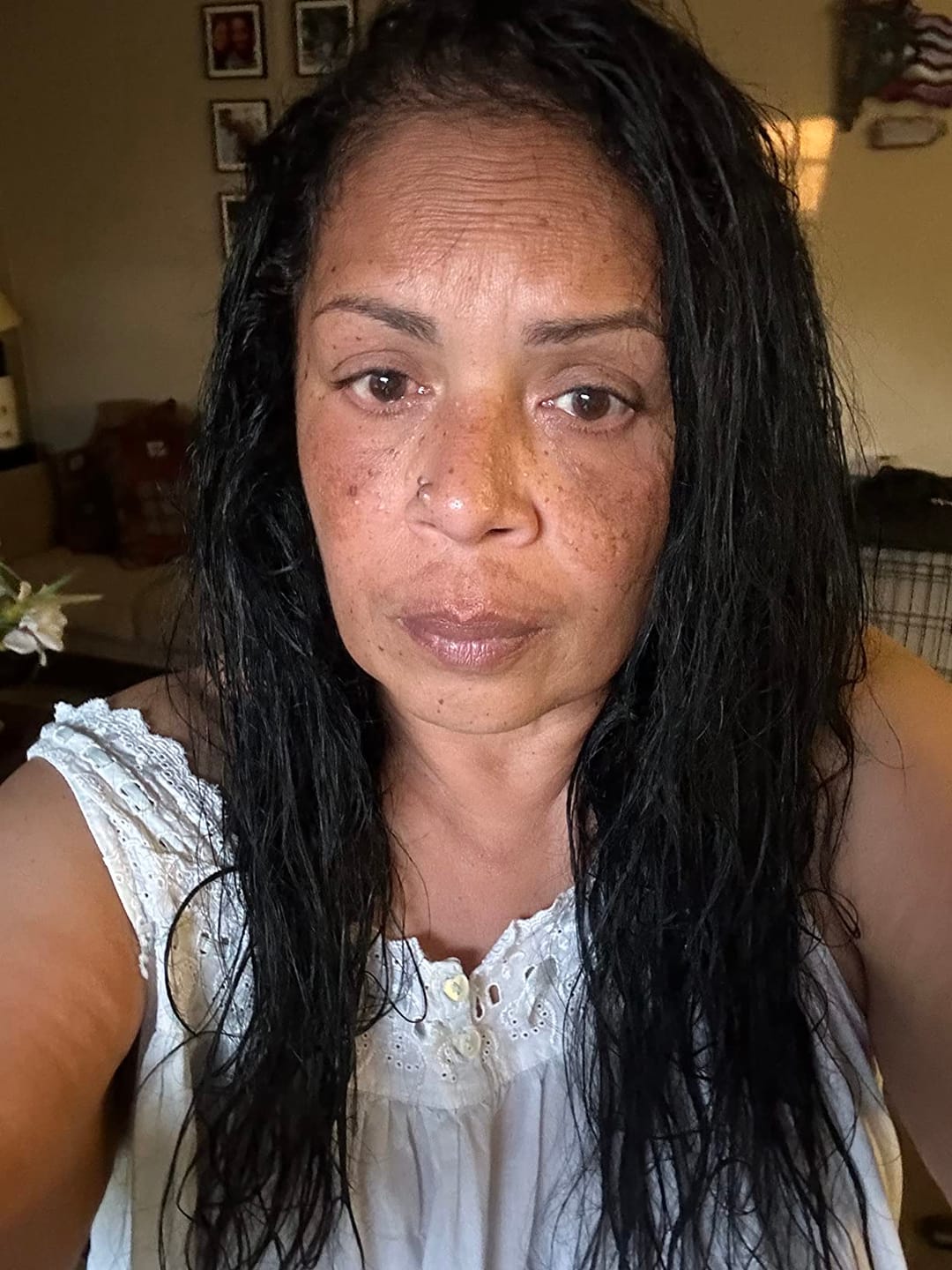 Customer photo review of KERAGEN Brazilian Keratin Smoothing Treatment Formaldehyde-Free Blowout Straightening System