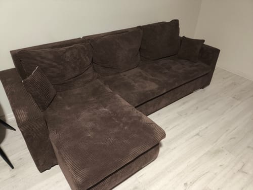 Kliento apžvalga su nuotrauka apie Minkštas kampas LOKO DRYŽUOTAS