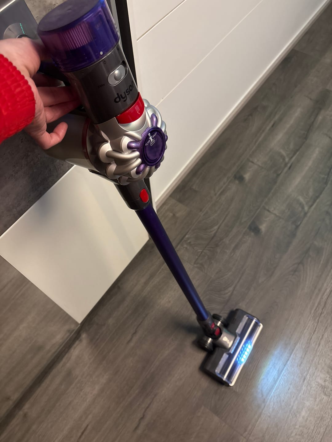 Customer photo review of Dripl Vision LED Aufsatz passend für Dyson