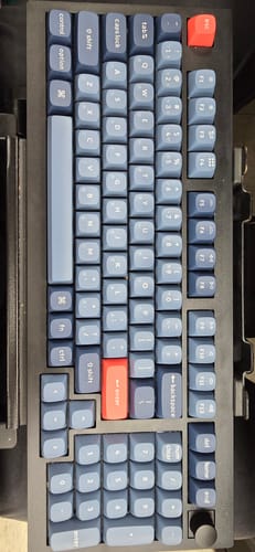 Customer photo review of Keychron V5 Max QMK/VIA 無線客製化機械式鍵盤(注音版本)