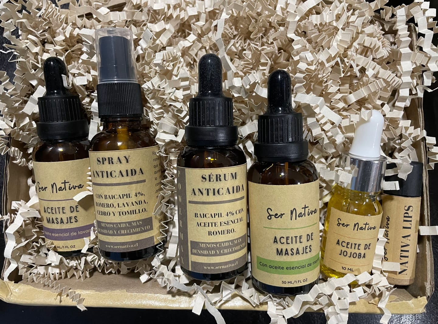Customer photo review of Aceite de masajes lavanda