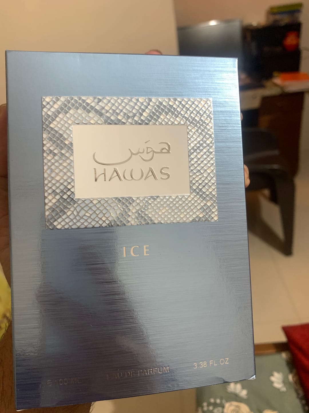 Customer photo review of Rasasi Hawas Ice Eau De Parfum For Men (2023 New Release)