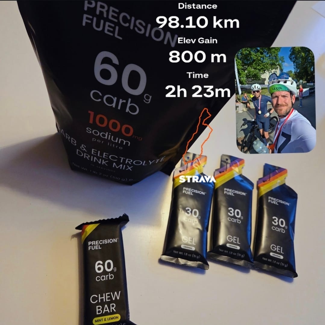 Customer photo review of Carb Electrolyte Drink Mix – Fuel + Hydration