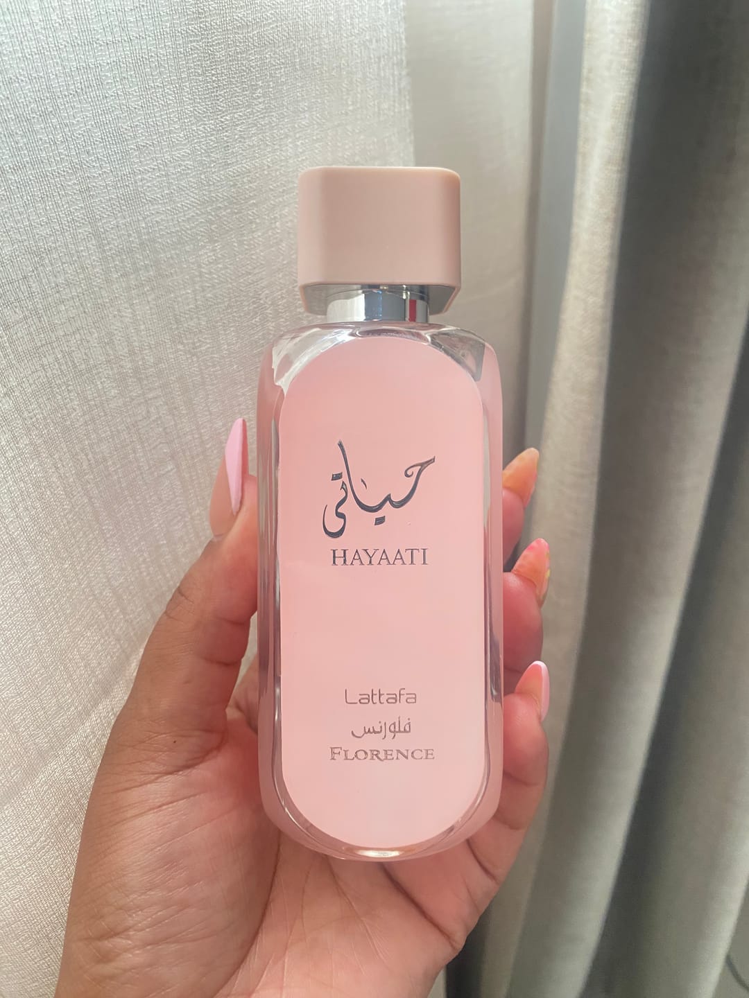 Customer photo review of Hayaati Florence lattafa perfumes 100ml