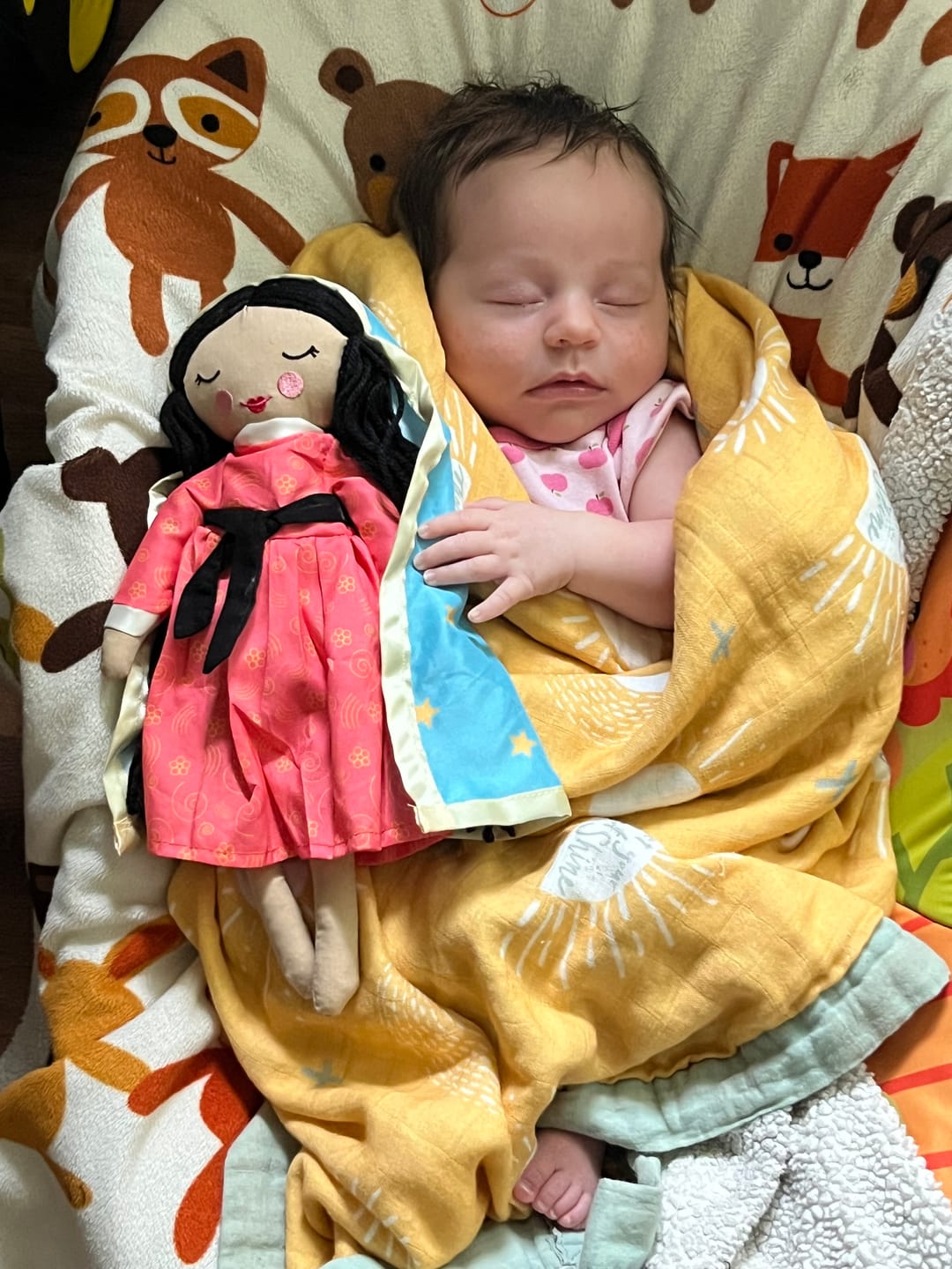 Customer photo review of Our Lady of Guadalupe Rag Doll