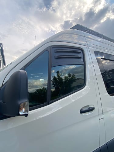 Customer photo review of Bug Barrier Window Vent