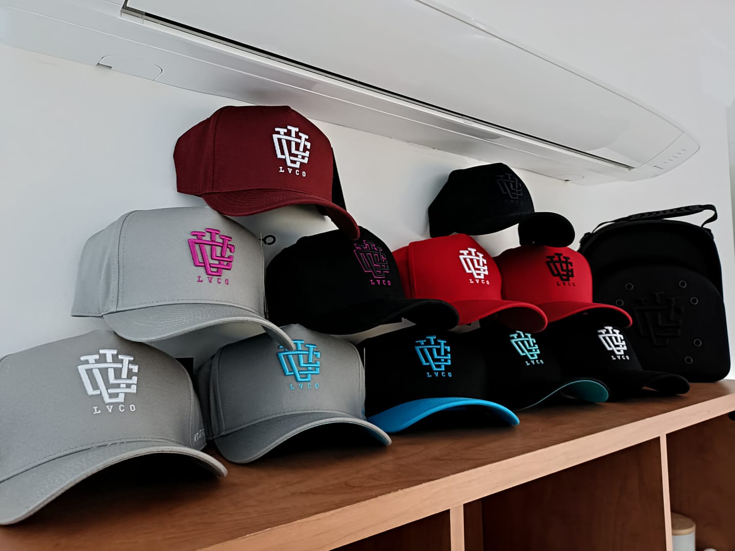 Customer photo review of ULTRA FIT Grey A-Frame Snapback