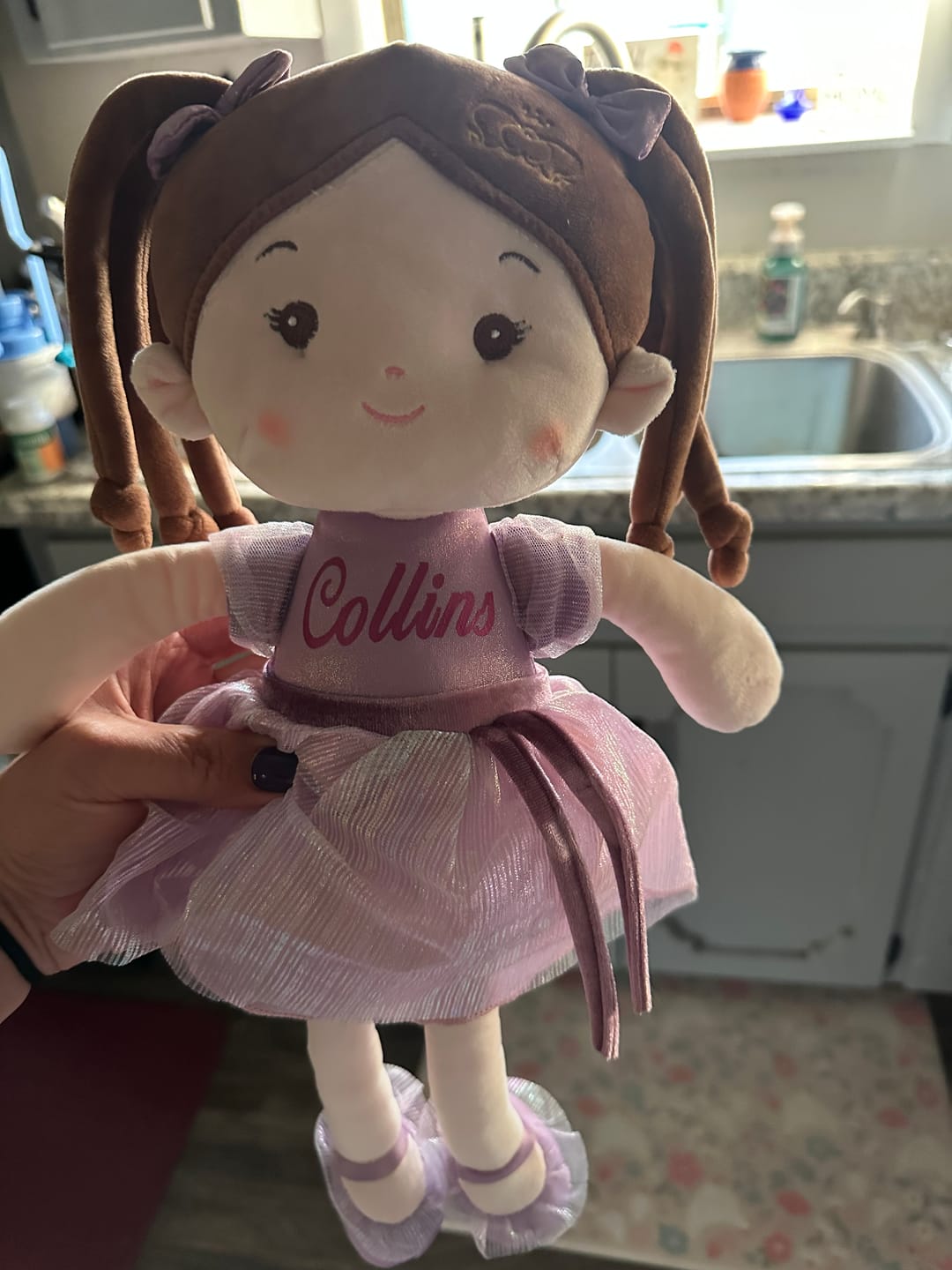 Customer photo review of Personalized Princess Coral - Violet