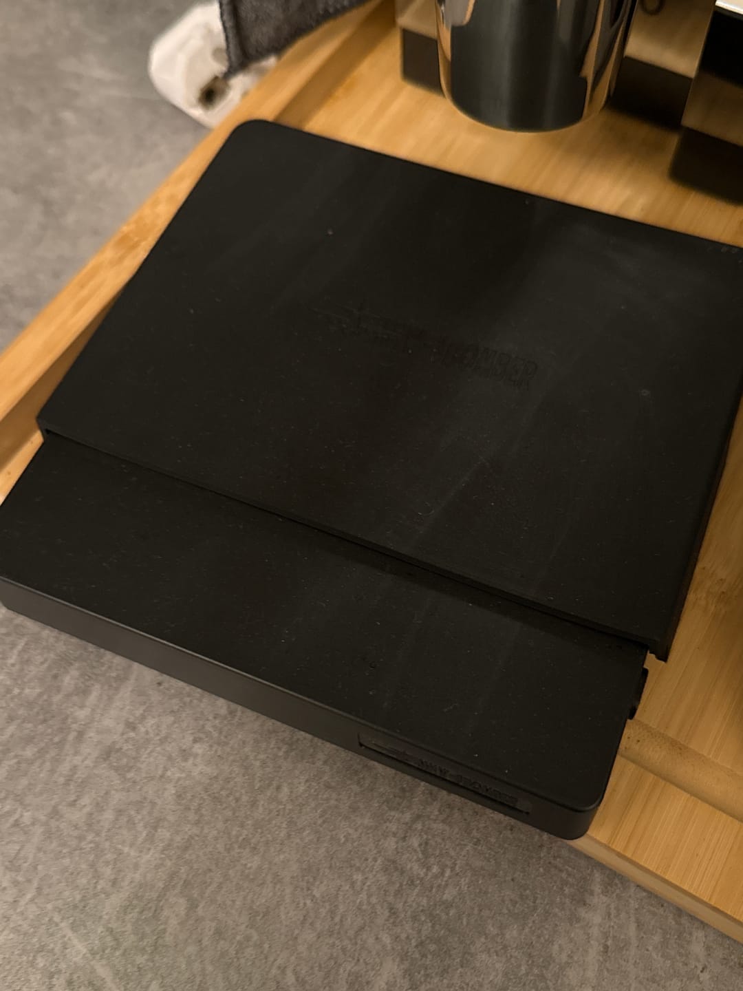 Customer photo review of MHW-3BOMBER Cube Coffee Scale 3.0 Pro Max
