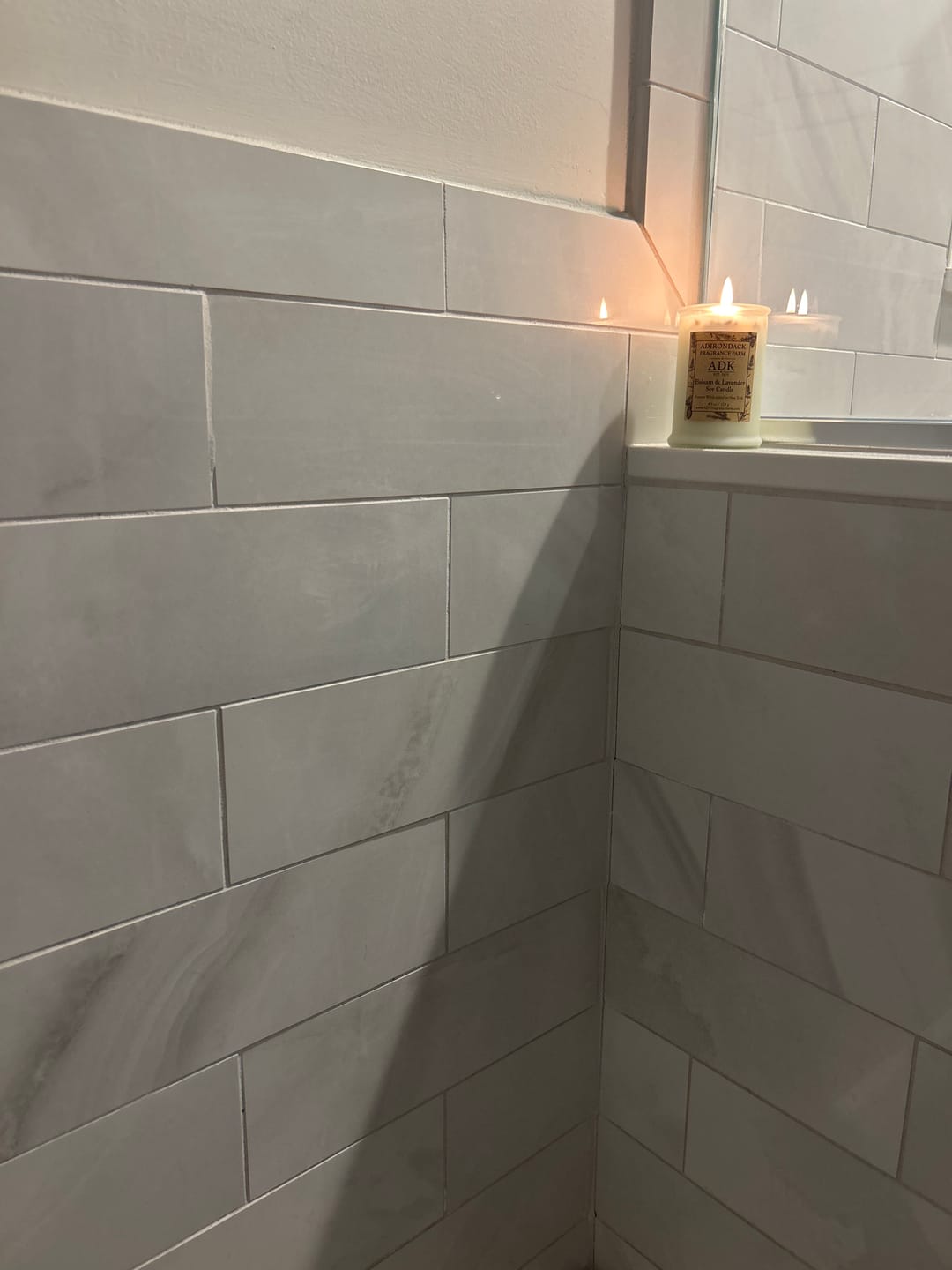 Customer photo review of Balsam Lavender Candle