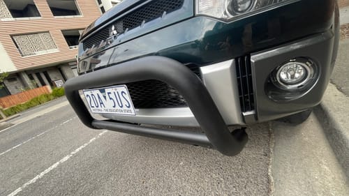 Customer photo review of Nudge Bar For Mitsubishi DELICA D5 2006-2019 - UniUte