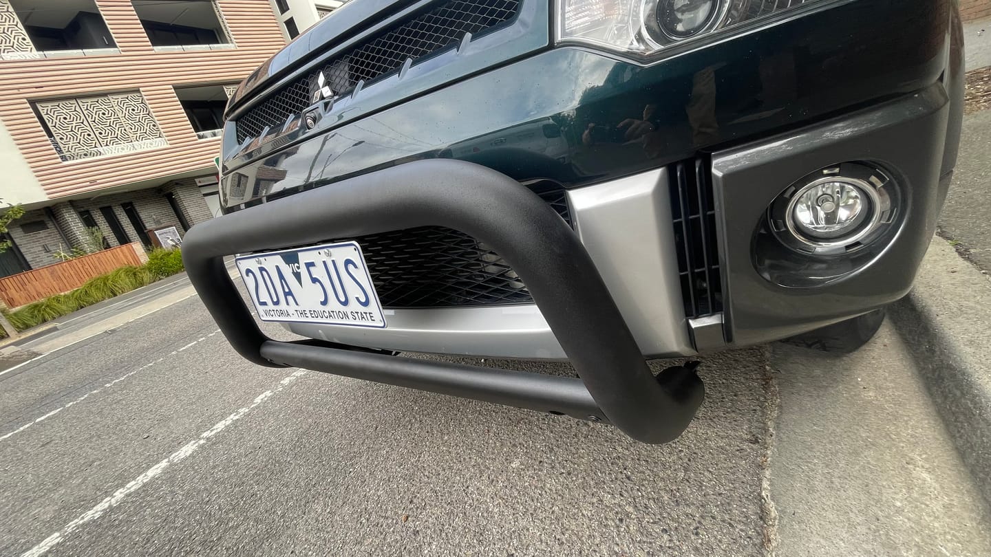 Customer photo review of Nudge Bar For Mitsubishi DELICA D5 2006-2019 - UniUte