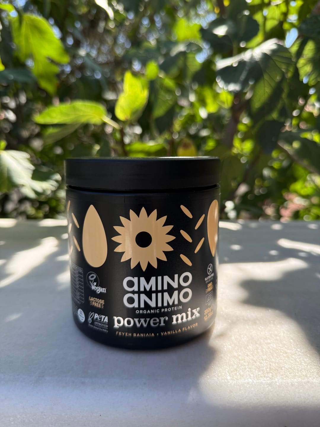 Customer photo review of Πρωτεΐνη Power Mix Vanilla 350γρ