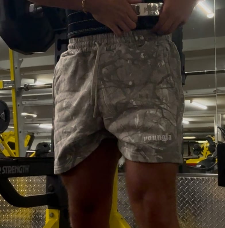 Customer photo review of 1118 - Tree Camo Cotton Shorts