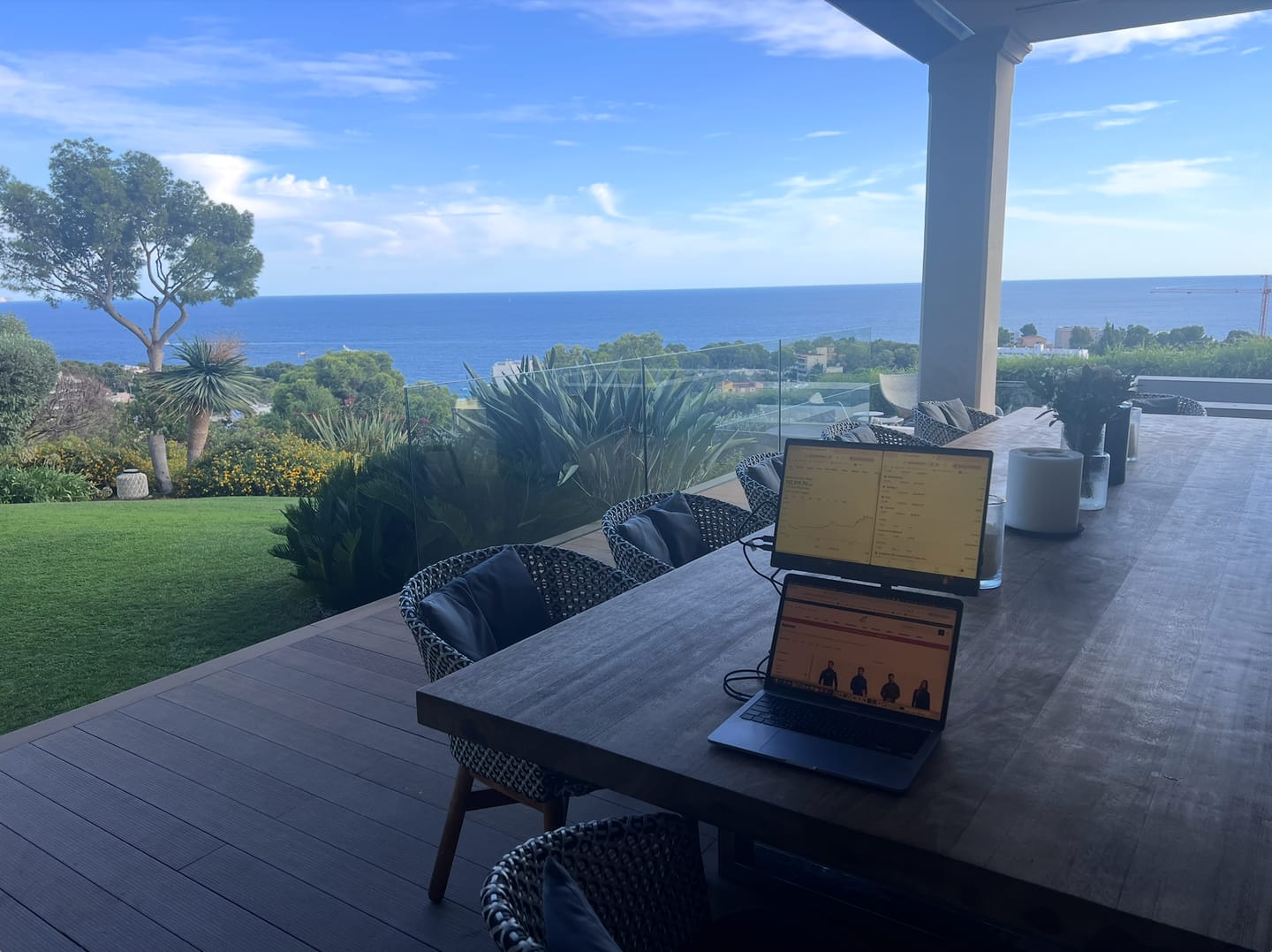 Customer photo review of 16” Portable Monitor + Stand