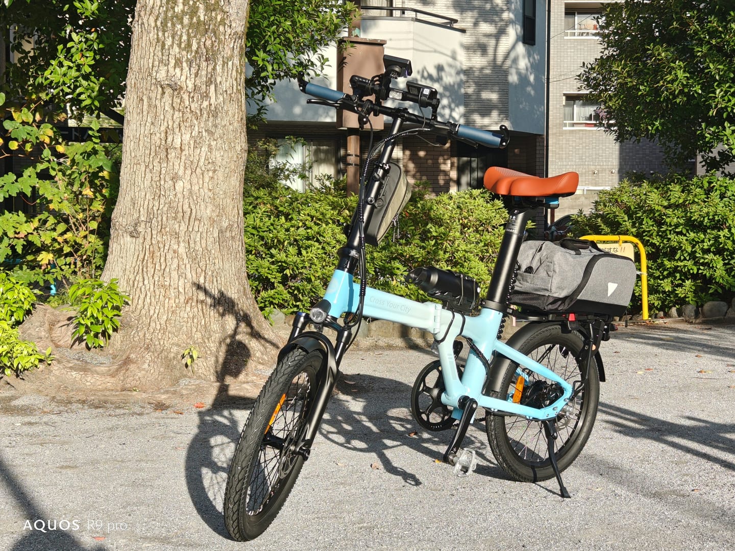 Customer photo review of 予約販売 Air 20 Ultra 折りたたみ電動アシスト自転車