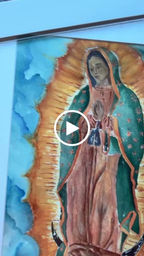 Customer video review of 10x10 Matting Package Print