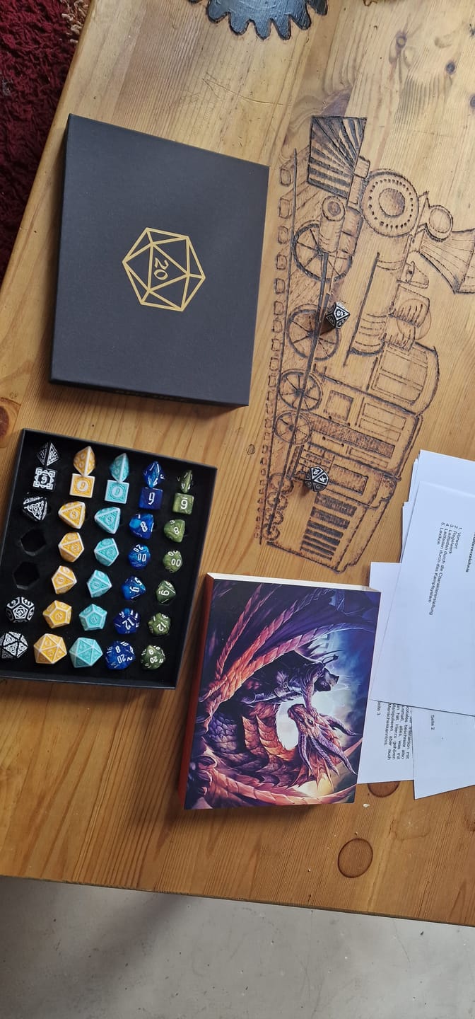 Customer photo review of Mystery Packs (Acryl, Resin, Metall)
