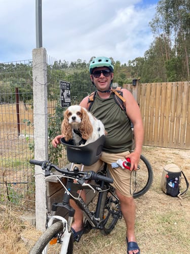 Customer photo review of Bike-and-Walk Safety Harness