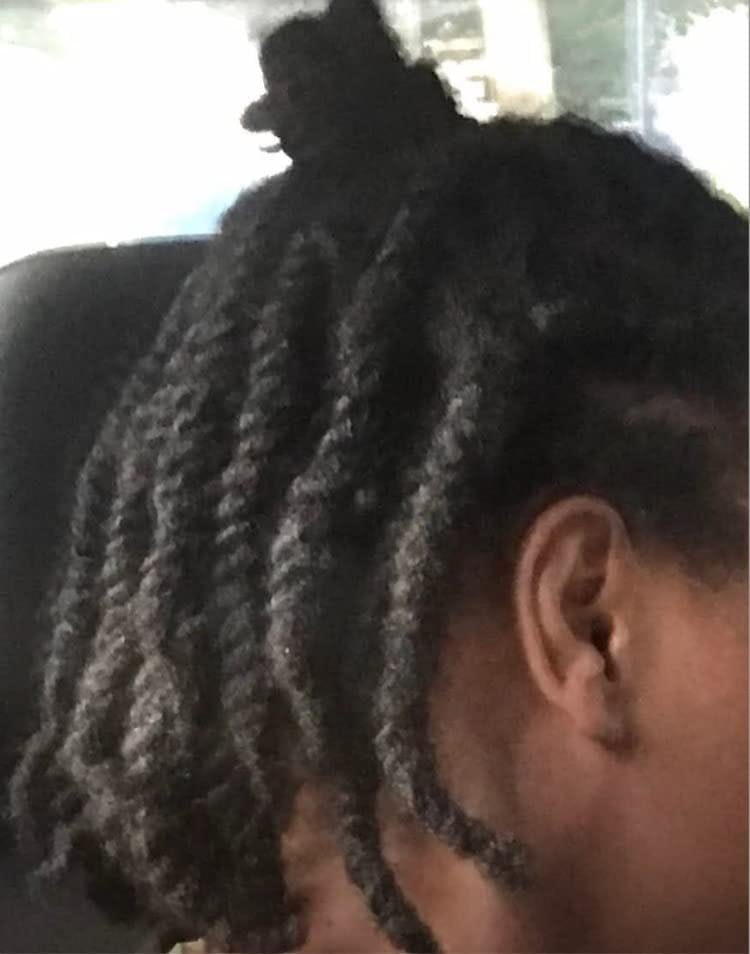 Customer photo review of KERAGEN Brazilian Keratin Smoothing Treatment Formaldehyde-Free Blowout Straightening System
