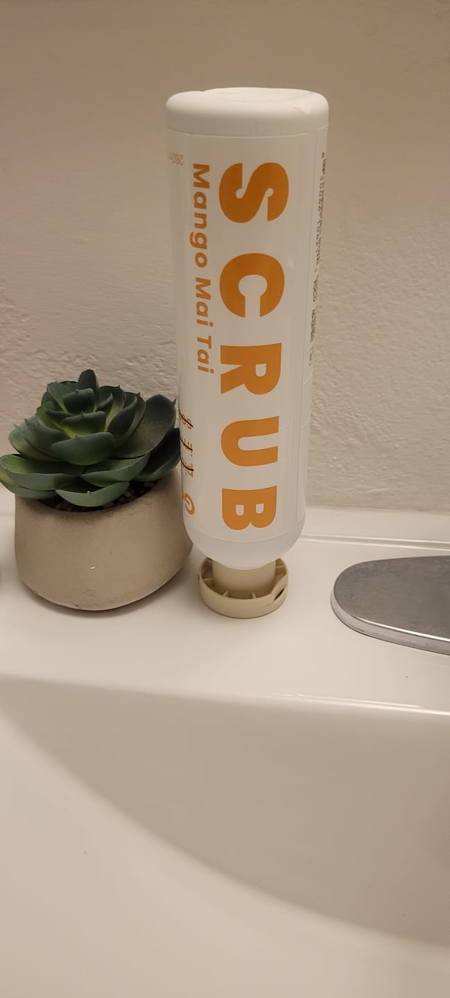 Customer photo review of Scrub