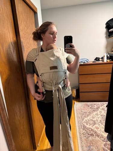 Customer photo review of Sand DidyKlick 4u Half Buckle by Didymos