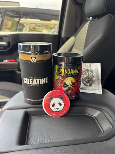 Customer photo review of PANDAMIC PRE-WORKOUT