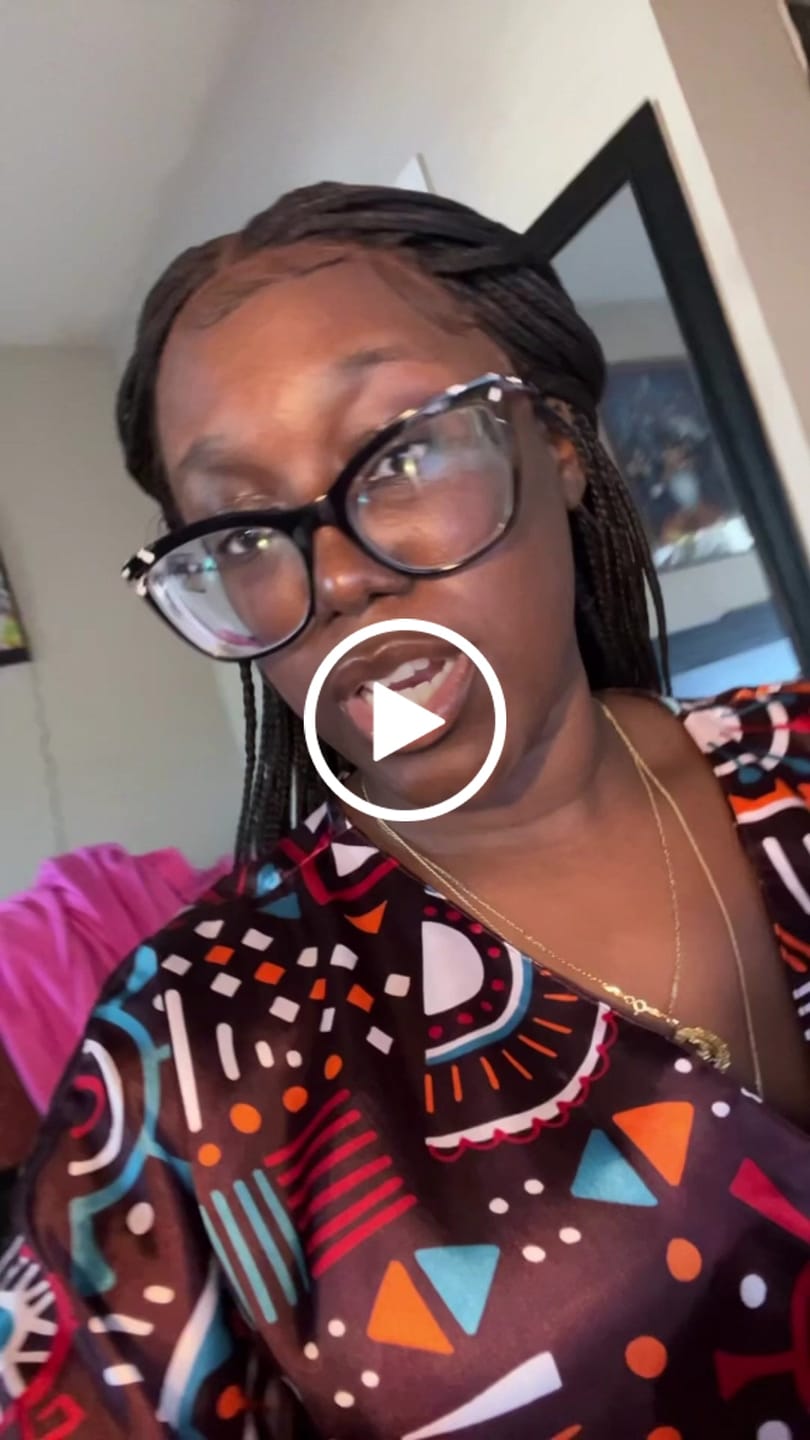 Customer video review of Swiss HD Full Lace Knotless Micro Box Braided Wig 36" 200 Strands