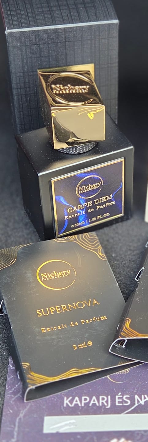 Customer photo review of Nichery Carpe Diem Extrait de Parfum - Férfi 50ml