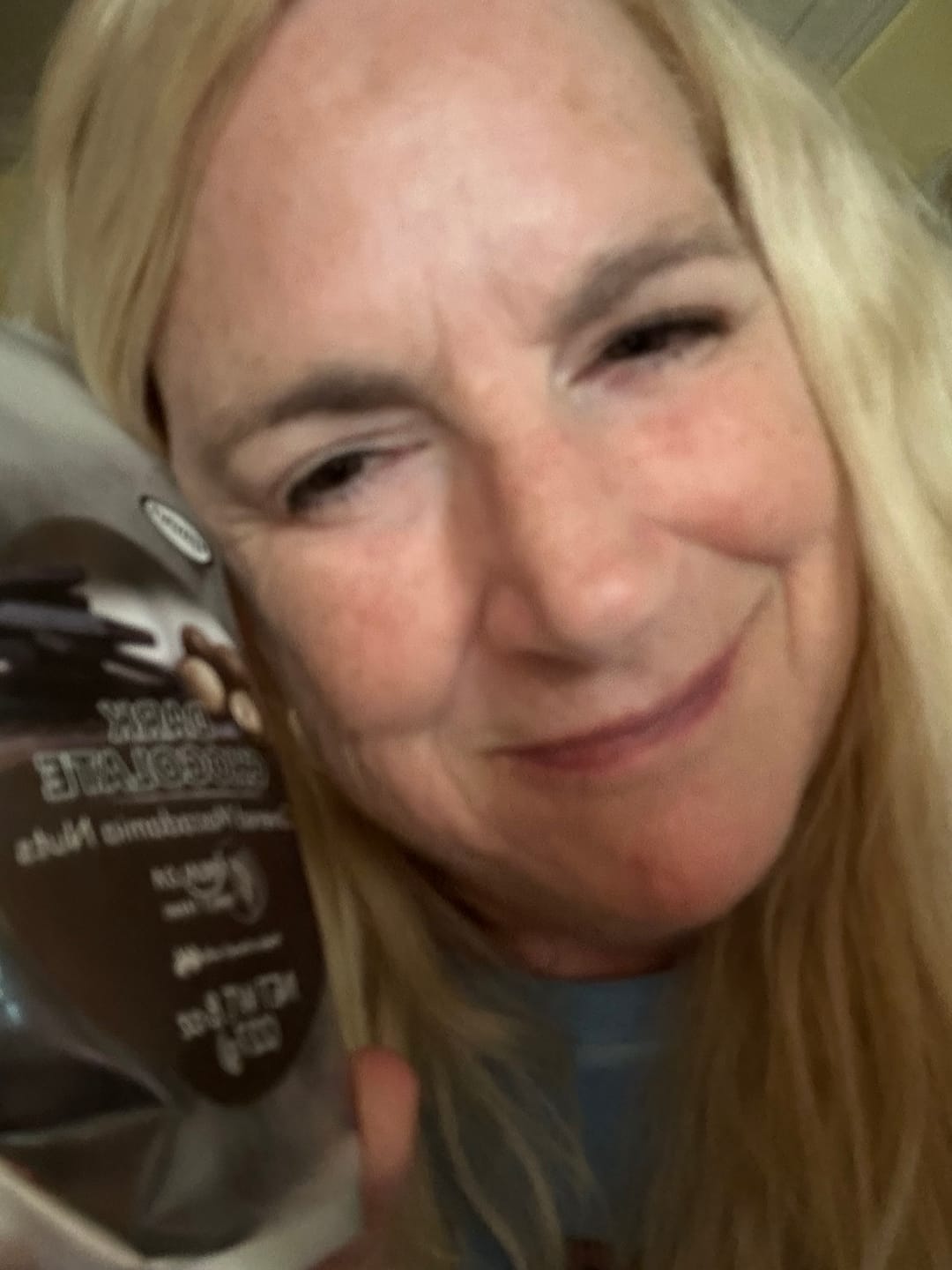 Customer photo review of Dark Chocolate Macadamia Nuts