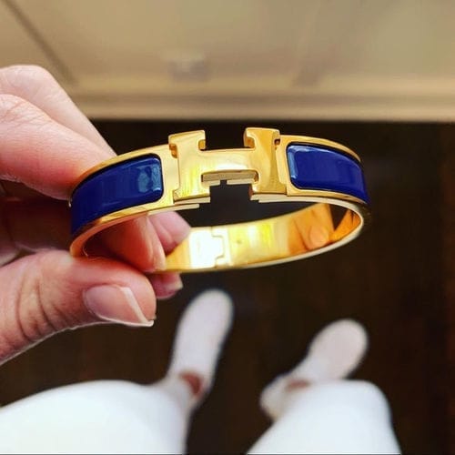 Customer photo review of H BLUE BRACELET