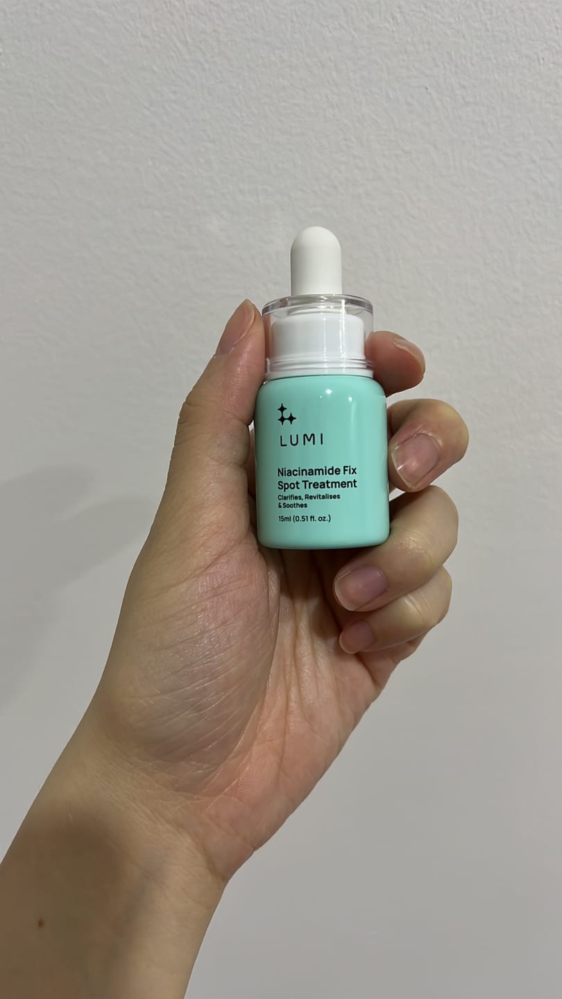 Customer photo review of Niacinamide Fix Spot Treatment