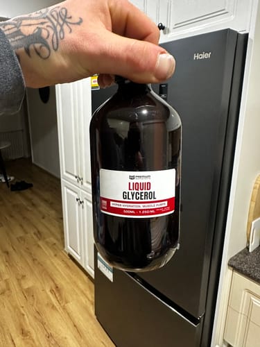 Customer photo review of Liquid Glycerol 500ml