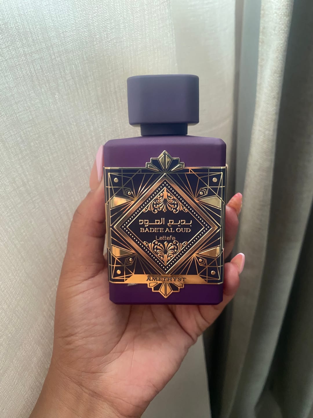 Customer photo review of Bade'e Al Oud Amethyst Lattafa Perfumes