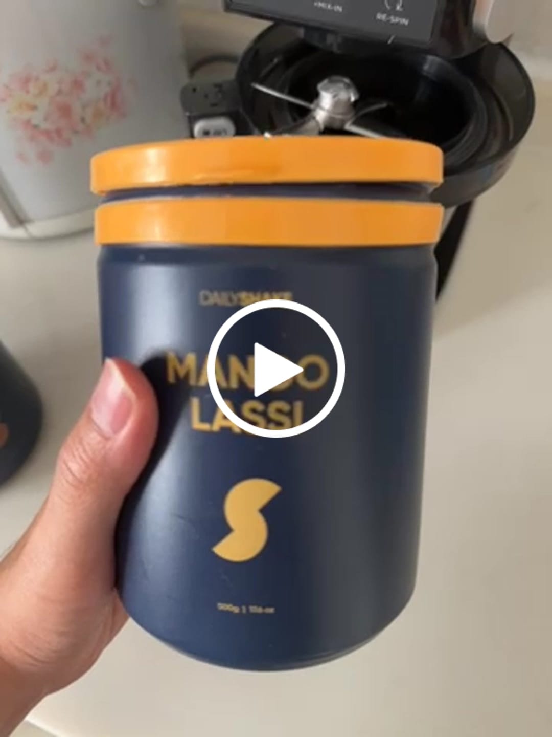 Customer video review of Mango Lassi