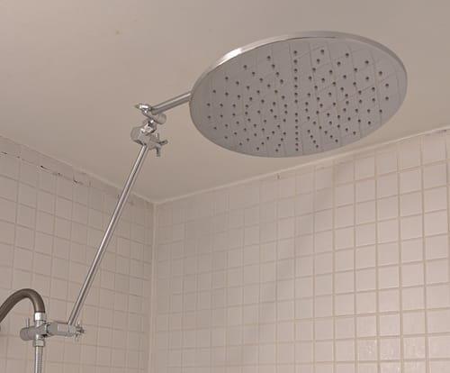Customer photo review of Adjustable Shower Arm