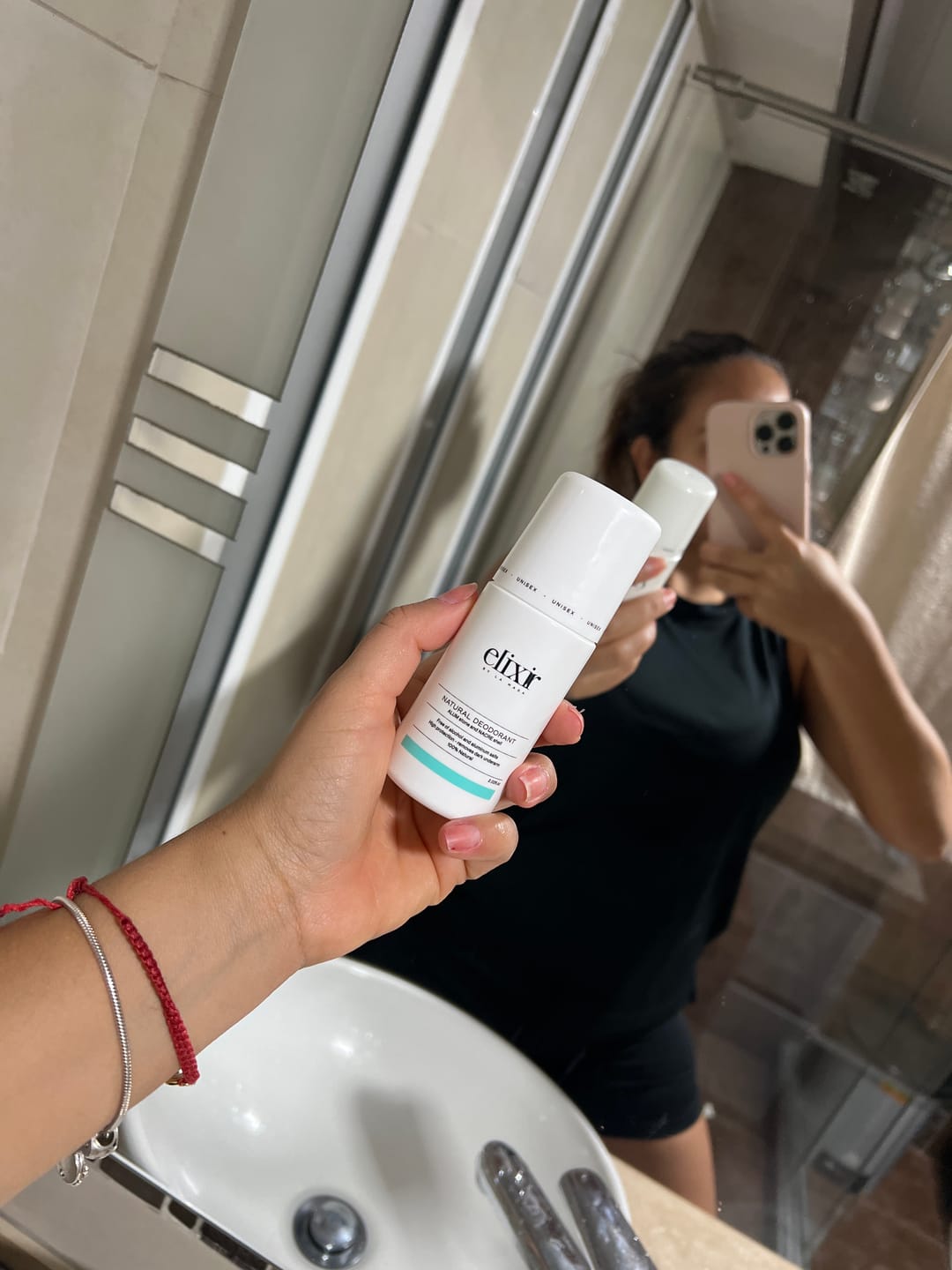 Customer photo review of Desodorante Natural Unisex
